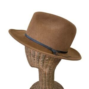 Yellow 108 Luke Felt Fedora 100% Wool, Size M